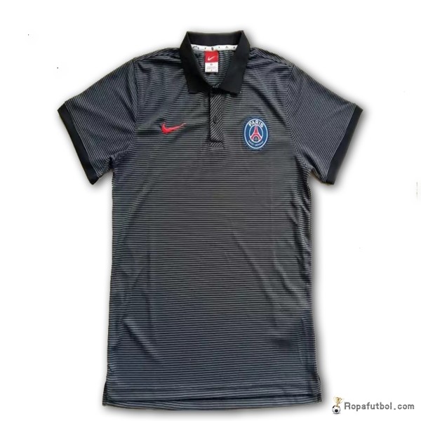 Polo Paris Saint Germain 2016/17 Negro Blanco